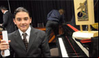 Mais jovem a concluir curso de Composição de Melodias