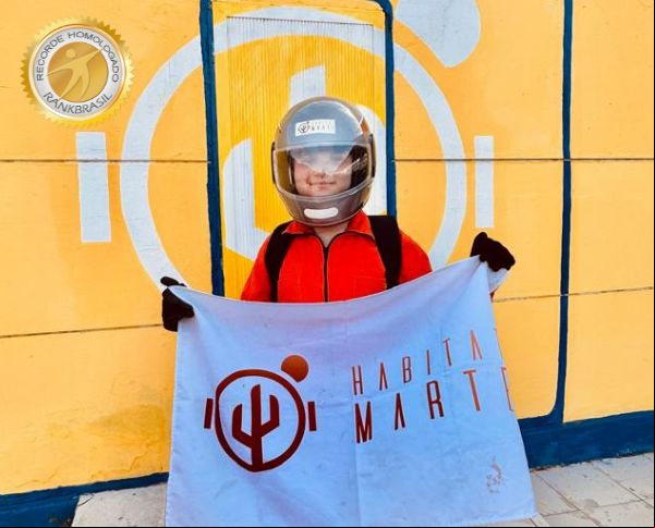 O Astronauta Análogo Mais Jovem do Brasil (Masculino)