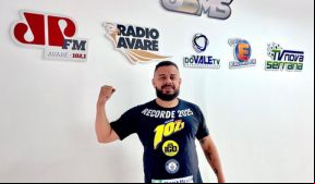 Locutor mais tempo no ar