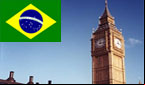 Bandeira verde amarela é hasteada em Londres