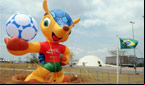 ‘Fuleco’ é eleito o nome da mascote oficial da Copa 2014